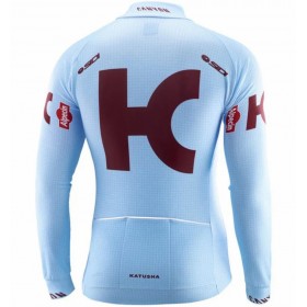 Maglia 2019 Team Katusha Alpecin N001 Manica Lunga